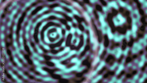 Distraction Free Wallpaper - Vaporwave colors with Wave background