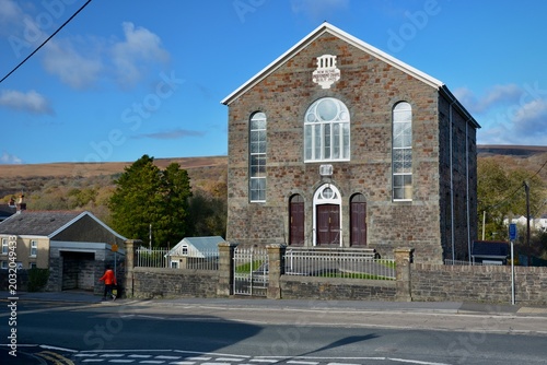 Obraz na płótnie New Bethel Chapel, Garnant, Ammanford, Wales, U.k.