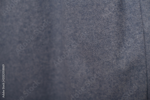 Close up of gray fabric texture background