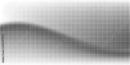 Fotografie halftone on white background
