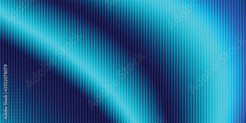 Bild auf Leinwand Soft glass ripple gradient in icy pale blue and lavender hues