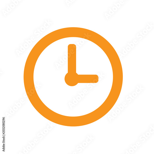 Canvastavla Clock symbol appears in a vibrant orange color signifying urgency and time awareness