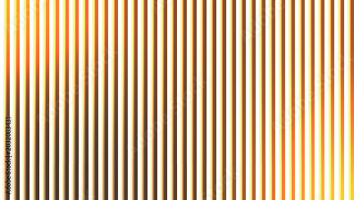 Photography Abstract geometric pattern with vertical stripes in warm yellow and orange gradi