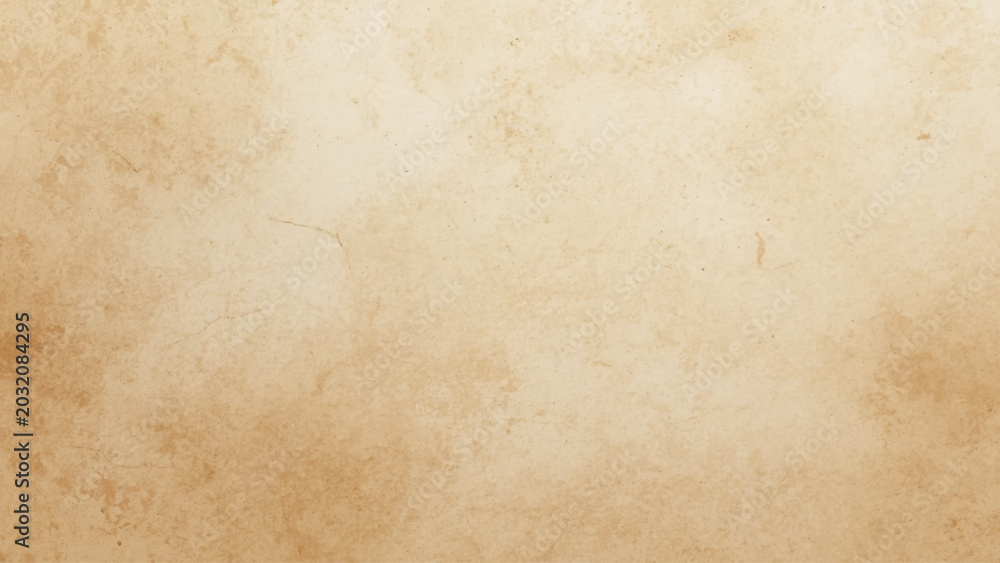 Fototapeta premium Aged parchment paper texture with subtle stains and cracks