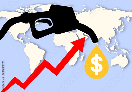 Foto Fuel prices go up in countries as Strait of Hormuz blockade