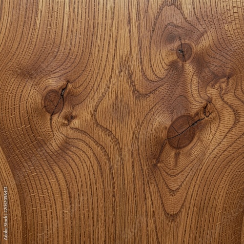 Realistic Natural Oak Wood Background
