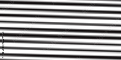 Bild auf Leinwand Abstract Halftone Black and White Wavy Lines Textured Background with 3D Illusion and Twisting Movement Effect
