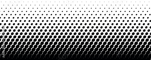 Fotografie Vector halftone pattern