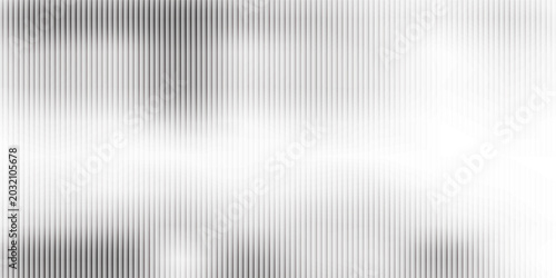 Foto Vector ribbed glass texture background