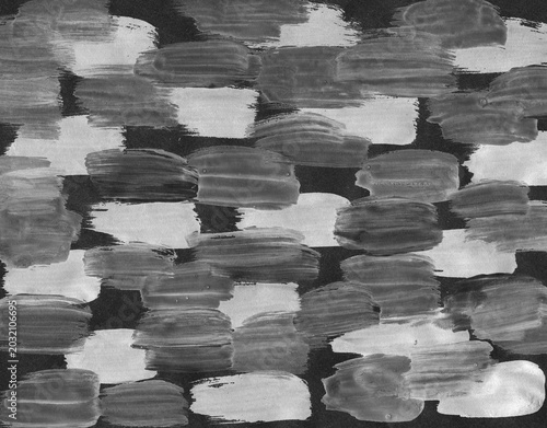 Checkerboard of Textured Brushstrokes. Abstract Background for Creative Projects and Designs