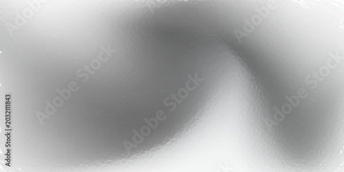 Photos Shiny silver foil metallic texture - glossy gray steel gleaming surface, frosted glass effect with blur glare reflection, bright polished metal material