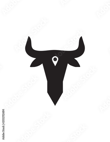 head of a bull
