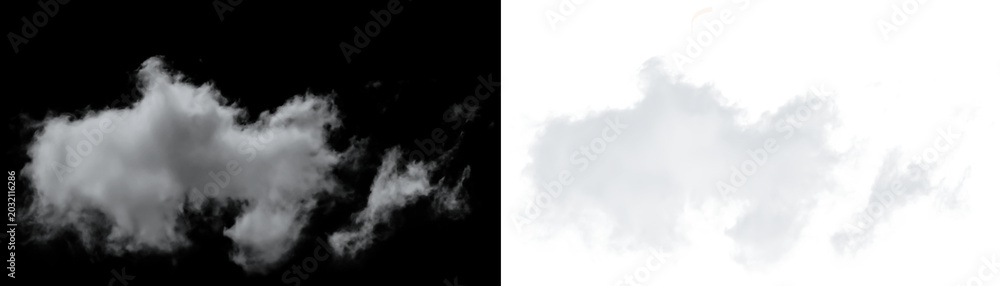 Fototapeta premium Cloud ivory white scattered dynamic fragments trail with varied pieces designed for adding linear motion trails and drift effects in action graphics on a transparent background.