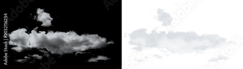 Tableau sur toile Cloud alabaster white towering vertical accumulation with high detail textured peak for Big Scale and grandeur in conceptual visuals on a transparent background