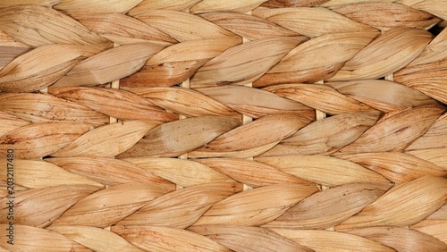 Foto Woven texture background collection featuring traditional bamboo mats, rattan ba