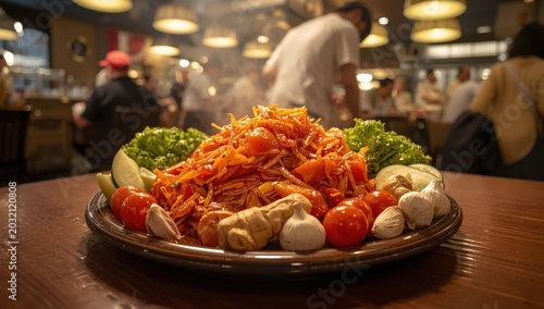 Kimchi, a well-known nutritious dish.