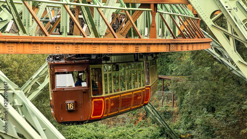 Kaiserwagen der Schwebeahn in Wuppertal