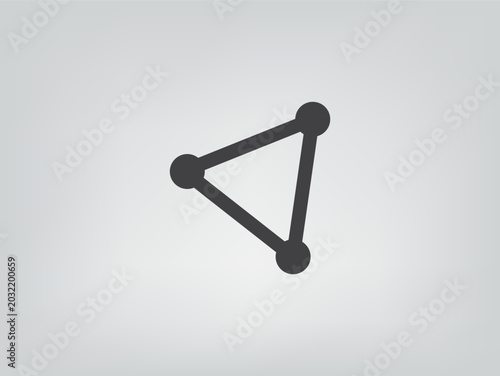 Vector illustration on a gray background