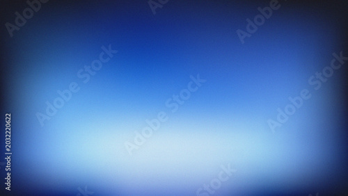 Canvas Print Abstract gradient background transitioning from deep blue to bright white