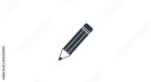 Foto Black Pencil Writing Instrument Office Supply.