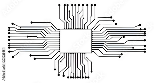Konstfotografi chipset, microprocessor, circuit, motherboard, technology, electronics, processo