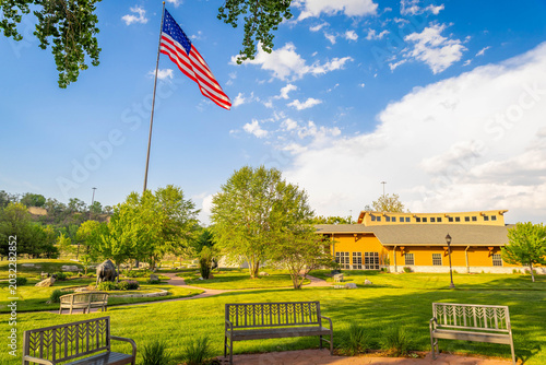 Cuadro en lienzo Lewis And Clark Interpretive Center In Iowa
