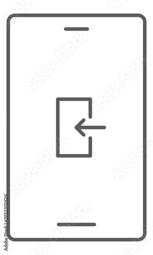 スマホ画面アイコン　ログイン