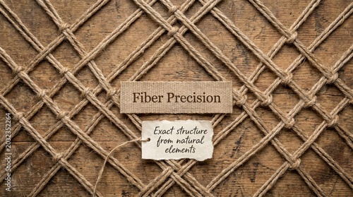 Hemp Threads in a Rustic Pattern for National Hemp Month