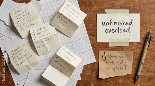 Mental Overload: Unfinished Tasks and Stressful Brain Chaos