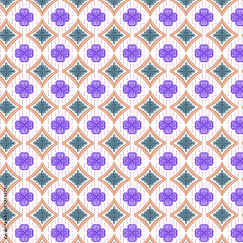 seamless geometric pattern,vintage tile
