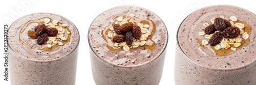 Canvastavla Raisin micro fluid smoothie liquid extract showcasing organic plant emulsion par
