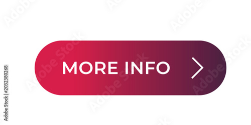 More Info CTA Button UI Design Pink Purple Gradient Pill Interface Modern Navigation Element