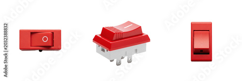 Slide switch hardware component specimen displaying structural microelectronics circuit network topology parameters, electrical specification attributes, schematic layout configuration database
