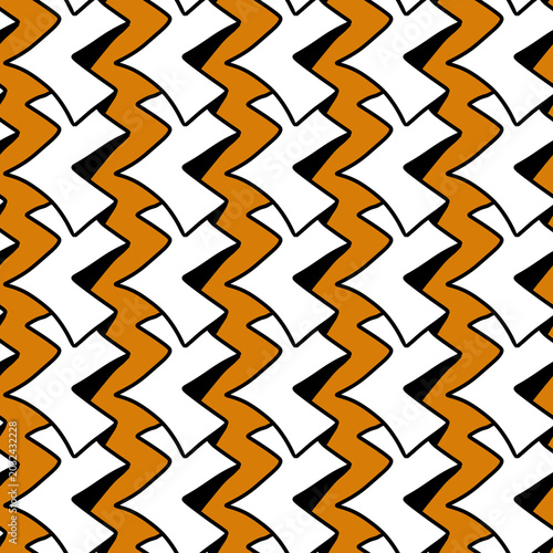 seamless pattern with zigzag shapes. abstract background.