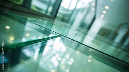 Polished steel surface reflecting light a sleek modern design The smooth metallic texture and sharp edges create a futuristic look with soft lighting highlighting the reflective qualities of the metal