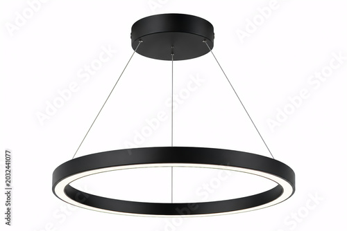 ring-shaped modern ceiling light fixture