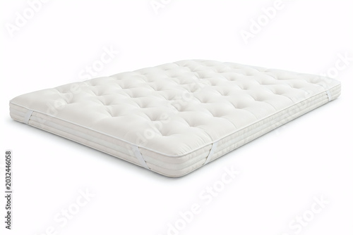 luxury mattress topper with a tufted surface