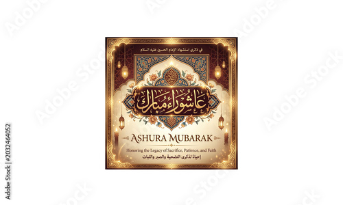 shab e meraj mubarak islamic calligraphy greeting card