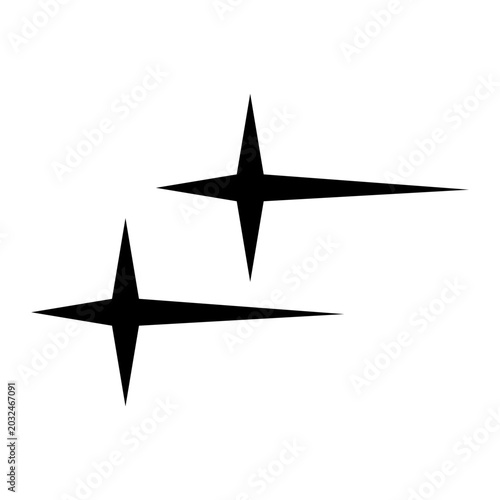 Abstract black and white starburst graphic design.