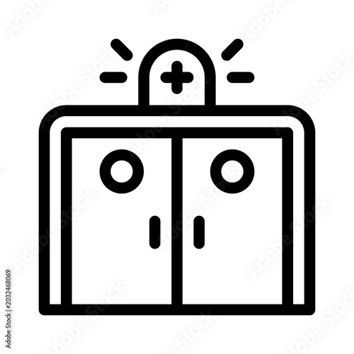 emergency line icon