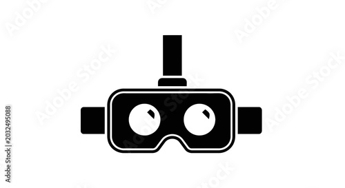 Virtual Reality Headset Device.