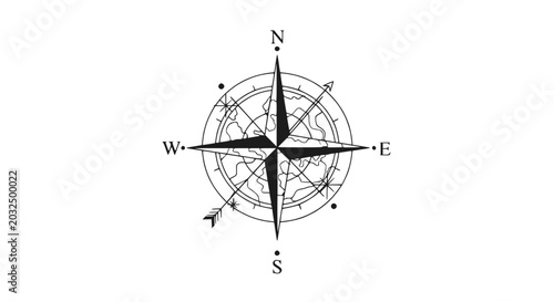 Photos Compass Navigation Tool Direction Indicator 1.