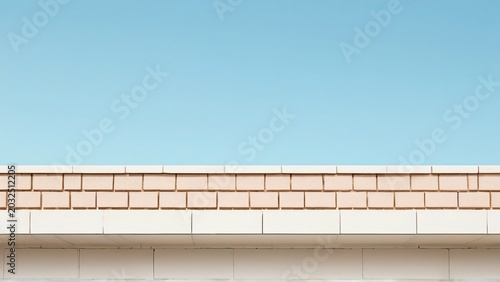 Modern Cafe Architectural Detail Background