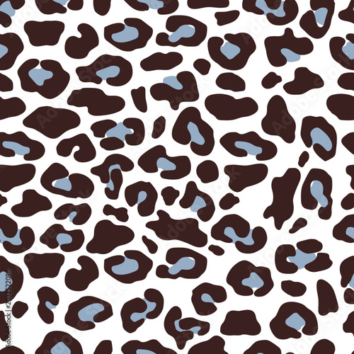 Leopard pattern seamless background and printing or home decorate and more.