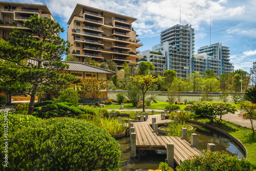 Stunning Japanese garden in the heart Monte Carlo, Monaco