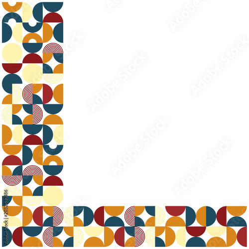 Stylish Scandinavian Abstract Corner Elements.ai