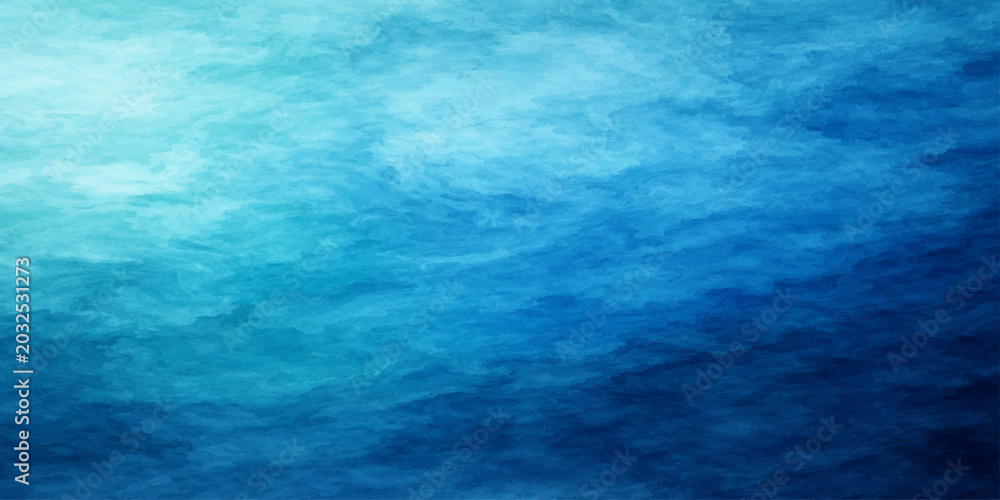 Obraz premium Gradient blue background with cloudy texture vector illustration