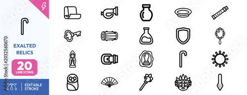 Foto Exalted Relics icon set