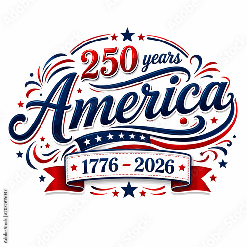 250 years america 1776-2026 patriotic with fireworks