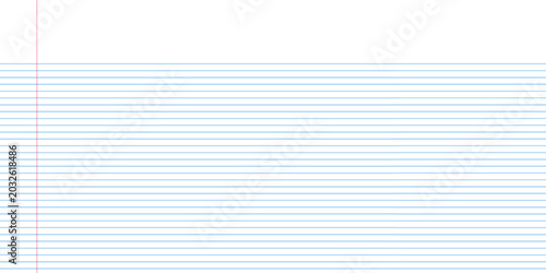 Foto Blank white worksheet exercise book and back to school vector design